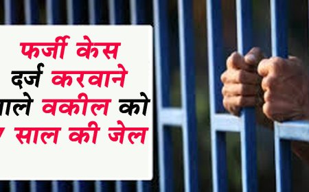 झूठी रिपोर्ट लिखाने वाले लखनऊ के वकील को 7 साल की कैद व जुर्माना