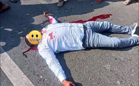 दिनदहाड़े पत्रकार राघवेंद्र बाजपेई की गोली मारकर हत्या