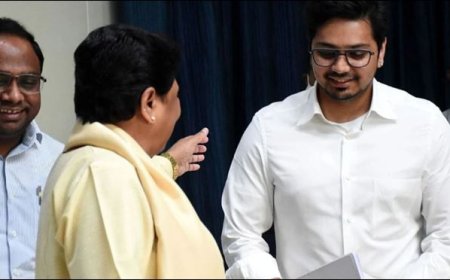 आकाश आनंद के माफी माँगने के बाद मायावती का बड़ा ऐलान