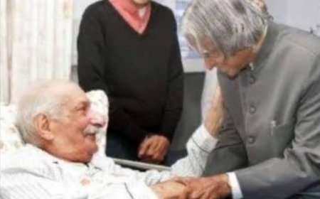 दो महान व्यक्तित्वों का मिलन: सम्मान और समर्पण की कहानी