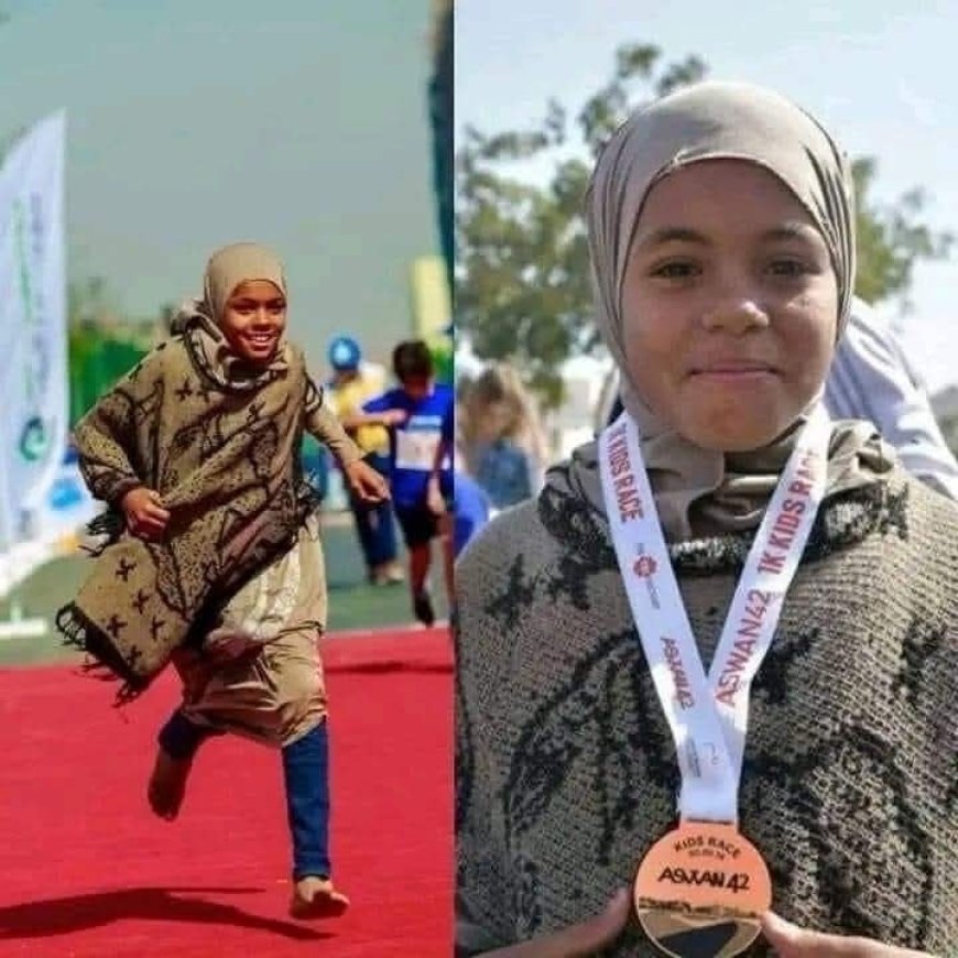 मिस्र के असवान शहर में सड़कों पर टिश्यू पेपर बेचने वाली 'मारवा' ने जीता गोल्ड