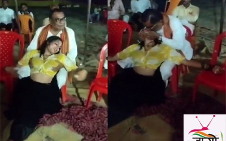 बलिया के बीजेपी  नेता बब्बन सिंह रघुवंशी का महिला संग अश्लील वीडियो वायरल, पार्टी पर दोहरे मापदंडों का आरोप