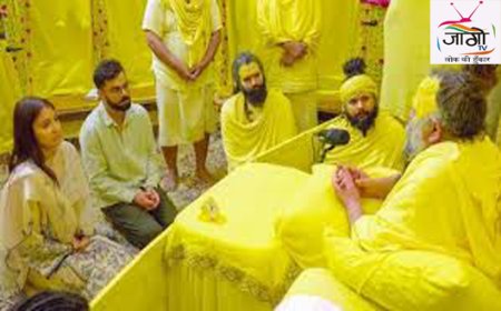 आध्यात्म की शरण में विराट-अनुष्का