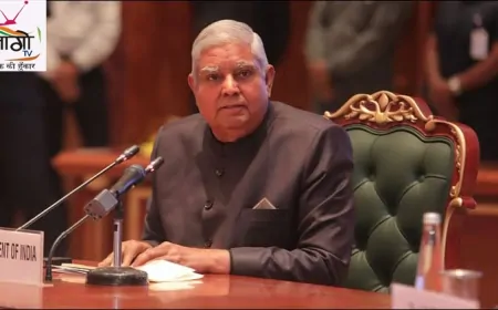 उप-राष्ट्रपति धनखड़ बोले: न्यायमूर्ति यशवंत वर्मा मामले की आंतरिक समिति की जांच में नहीं है कानूनी वैधता