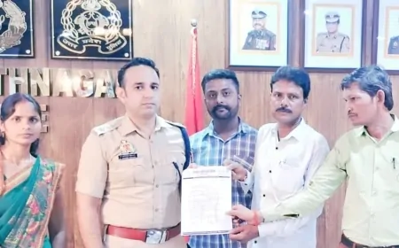 पुलिस विभाग में बढ़ते अन्याय, उत्पीड़न और भ्रष्टाचार के विरुद्ध आज़ाद अधिकार सेना ने सौंपा ज्ञापन
