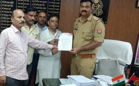 पुलिस विभाग की कार्यशैली पर आज़ाद अधिकार सेना का बड़ा हमला, डीजीपी को सौंपा ज्ञापन