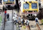 मुंबई लोकल ट्रेन हादसा: कई यात्री गिरे, 5 की मौत