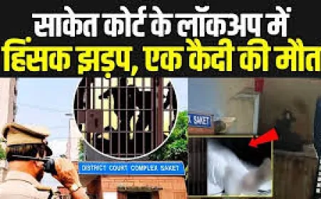 न्याय के आँगन में हिंसा: साकेत कोर्ट कांड और हमारी सुरक्षा-व्यवस्था की विसंगतियाँ
