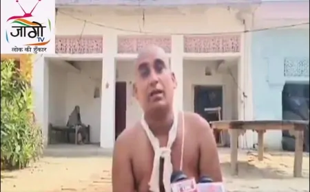 पिता की मौत के बाद इंसाफ की गुहार: कौशाम्बी के युवक अक्षय तिवारी की आत्महत्या की चेतावनी ने झकझोरा प्रशासन को