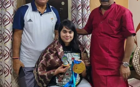 दिव्यांगता को दी मात: वाराणसी की सुमेधा पाठक ने वर्ल्ड पैरा शूटिंग में रच दिया इतिहास