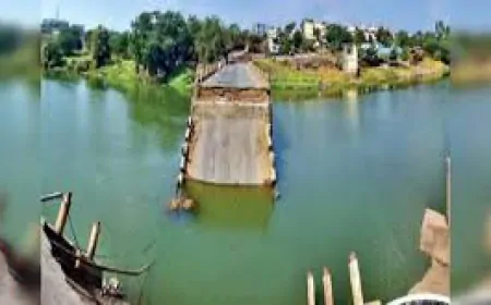 पुणे में इंदायणी नदी पर पुल गिरा, 10 से 15 पर्यटक फंसे; बचाव कार्य जारी