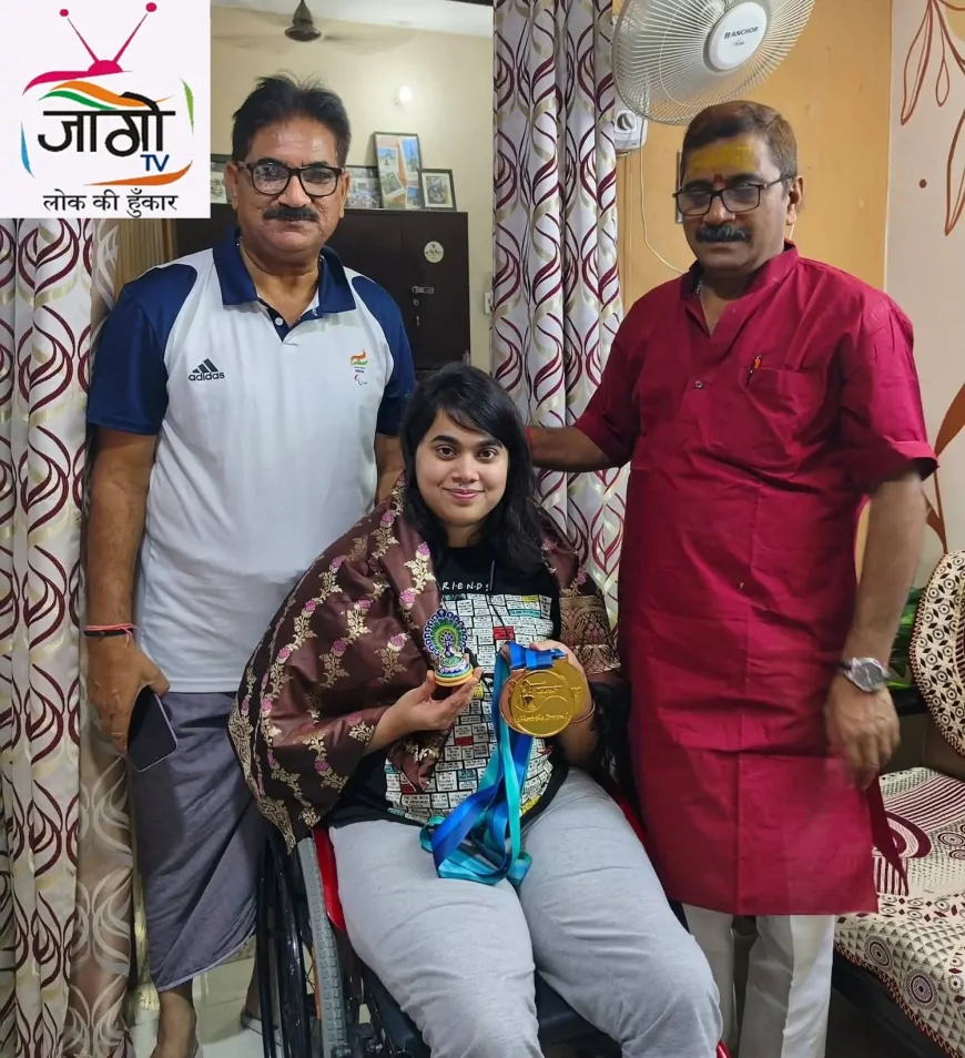 दिव्यांगता को दी मात: वाराणसी की सुमेधा पाठक ने वर्ल्ड पैरा शूटिंग में रच दिया इतिहास