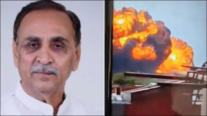 अहमदाबाद प्लेन क्रैश: गुजरात के पूर्व मुख्यमंत्री विजय रूपाणी की मौत, 200 से अधिक यात्रियों की गई जान