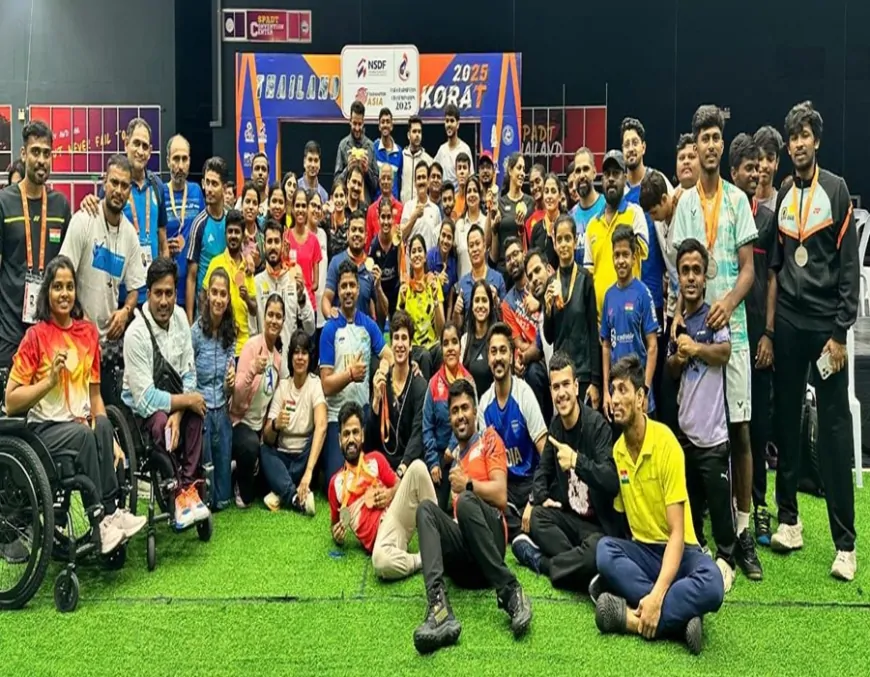 एशियाई पैरा-बैडमिंटन चैंपियनशिप: भारत ने थाईलैंड में जीते रिकॉर्ड 27 पदक, किया सर्वश्रेष्ठ प्रदर्शन