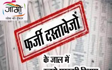 फर्जी दस्तावेजों के जाल में उलझे सरकारी विभाग: सिस्टम की साख पर सवाल