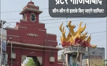 ग्रेटर गाजियाबाद: एकीकृत विकास की पहल या प्रशासनिक असंतुलन की शुरुआत?