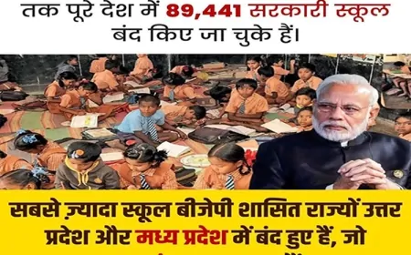 बंद होते सरकारी स्कूल: शिक्षा के अधिकार पर संकट