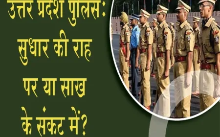 उत्तर प्रदेश पुलिस: सुधार की राह पर या साख के संकट में?