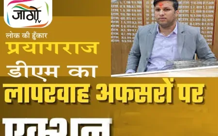 आईजीआरएस में लापरवाही पर सख्ती: प्रयागराज के पाँच अफसरों पर जुर्माना, रेडक्रॉस को राशि