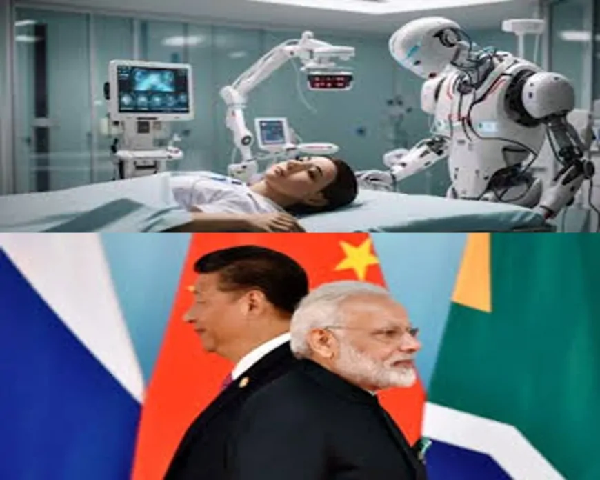 AI स्वास्थ्य क्रांति: चीन की रफ्तार बनाम भारत की राह