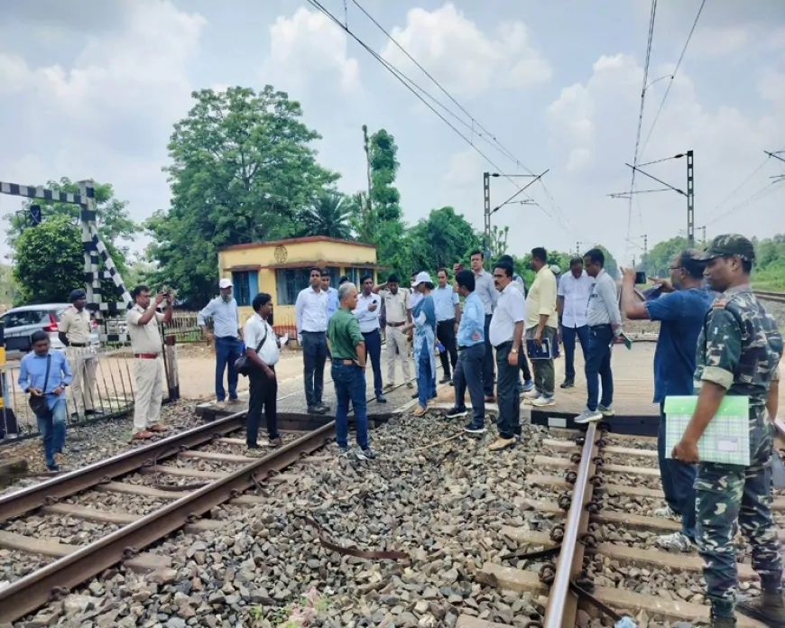 हाथी-ट्रेन टक्कर की घटना के बाद रेलवे और वन विभाग की समन्वय बैठक आयोजित