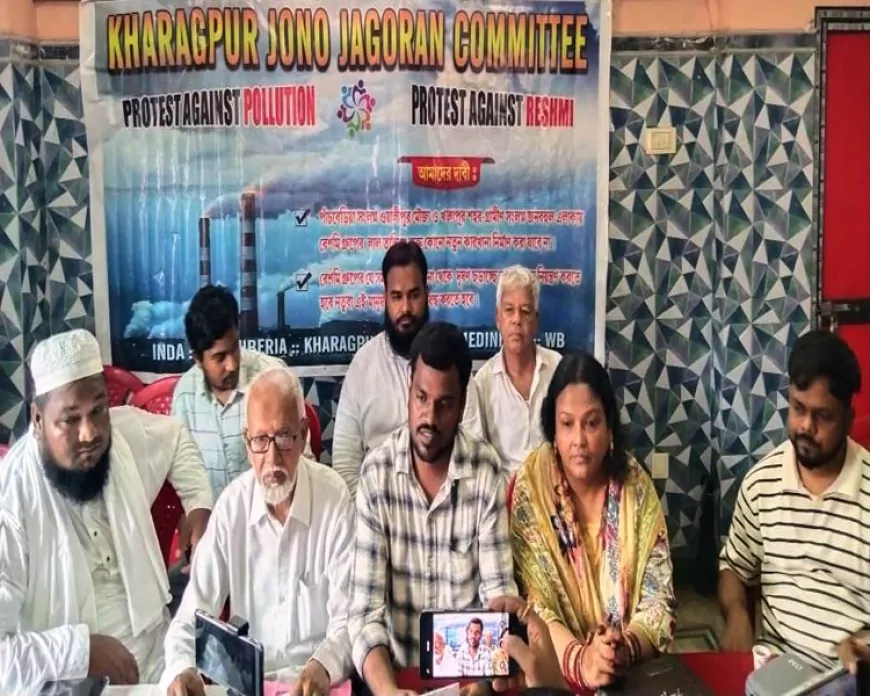 रेड-लिस्टेड कारखाने के खिलाफ खड़गपुर में जनप्रतिरोध तेज: जनजागरण समिति की हुँकार