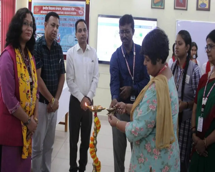 पीएम श्री केवी क्र.1, आईआईटी खड़गपुर में पीजीटी बायोलॉजी एवं बायोटेक्नोलॉजी शिक्षकों के लिए दो दिवसीय क्षमतावर्धन कार्यक्रम का भव्य शुभारंभ