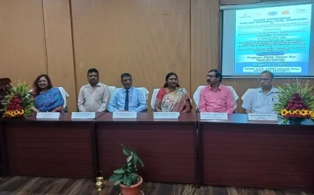 विद्यासागर विश्वविद्यालय में भारतीय ज्ञान परंपरा और पारंपरिक उपचार पद्धति पर राष्ट्रीय कार्यशाला संपन्न