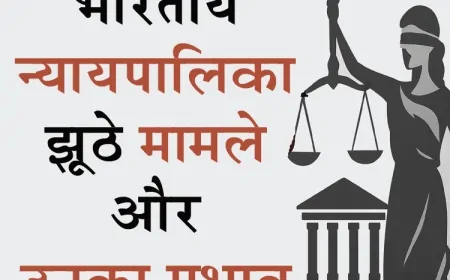 भारतीय न्याय व्यवस्था में झूठे मुकदमों की समस्या और उसका प्रभाव: मूलभूत करणीय एवं अकरणीय कार्यों और वैश्विक मॉडल के संदर्भ में विश्लेषण