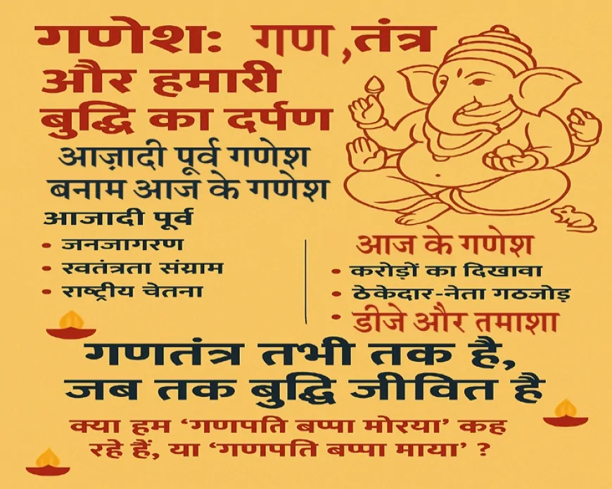 गणेश: गण, तंत्र और हमारे बुद्धि का दर्पण
