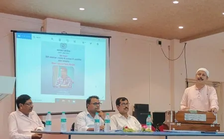 मानकर कॉलेज में हिंदी पखवाड़ा पर व्याख्यान एवं सांस्कृतिक आयोजन