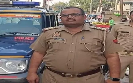 फर्रुखाबाद पुलिस अधीक्षक आरती सिंह ने कायमगंज कोतवाल अनुराग मिश्रा को हाईकोर्ट की फटकार के बाद किया निलंबित