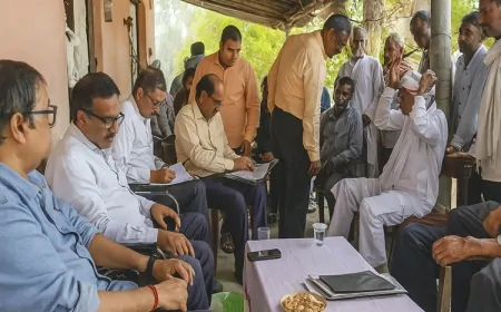 गाजीपुर तरांव माइनर घोटाला: 30 साल से सूखी नहर में ‘कागज़ी सफाई’, लाखों खर्च