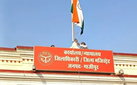 गाजीपुर प्रशासन पर अब तक का सबसे बड़ा सार्वजनिक आरोपपत्र