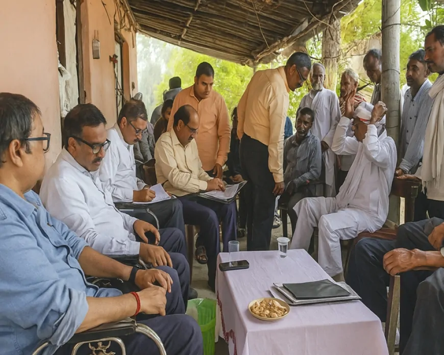 गाजीपुर तरांव माइनर घोटाला: 30 साल से सूखी नहर में ‘कागज़ी सफाई’, लाखों खर्च