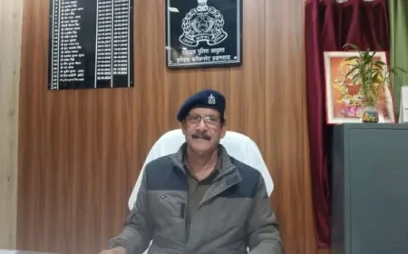 नवनियुक्त ACP हंडिया शेषधर पाण्डेय ने संभाला कार्यभार