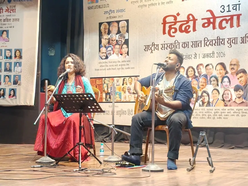 हिंदी मेला में कोलकाता कविता उत्सव का लोगों ने लिया रसास्वादन