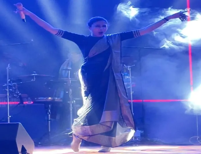 राजा नरेंद्र लाल खान वूमेंस कॉलेज में बसंतोत्सव का भव्य आयोजन