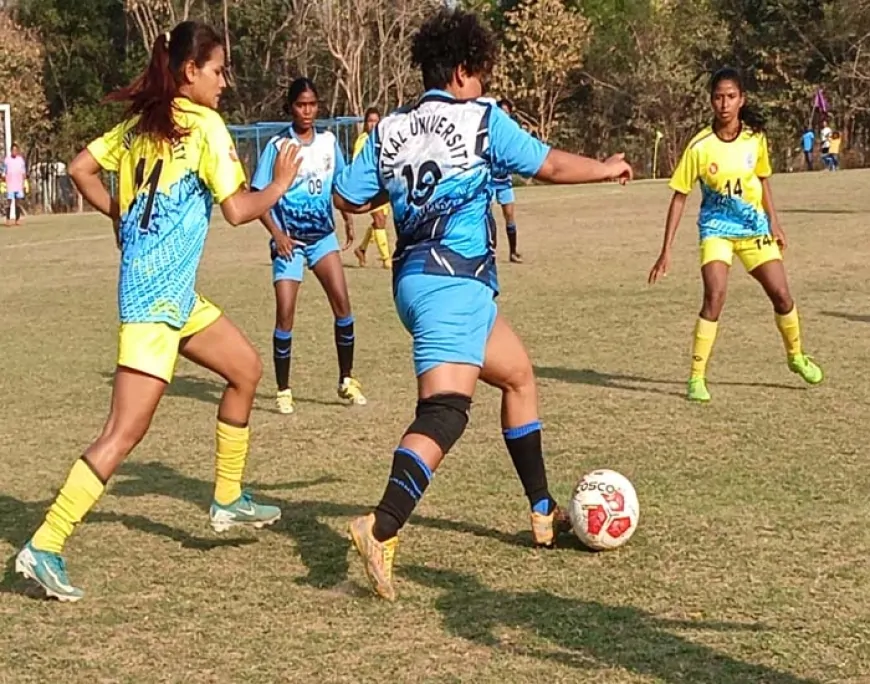 विद्यासागर विश्वविद्यालय में पूर्वी क्षेत्र अंतर-विश्वविद्यालय महिला फुटबॉल टूर्नामेंट संपन्न, लीग चरण में रोमांचक मुकाबले