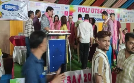 विशेष बच्चों के साथ रंगों की अनोखी शाम: कोलकाता में धूमधाम से मनाया गया ‘होली उत्सव 2026’