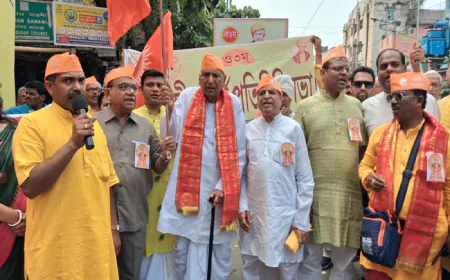 कोलकाता में आर्य समाज द्वारा भव्य वैदिक नववर्ष रैली 2026 का आयोजन