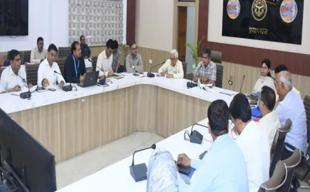 संचारी रोग नियंत्रण में लापरवाही बर्दाश्त नहीं: जिलाधिकारी की सख्त चेतावनी, सभी विभागों को राज्य औसत से बेहतर प्रदर्शन का निर्देश