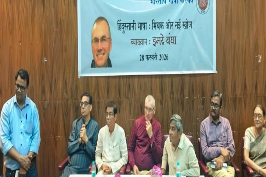 “हिंदुस्तानी ही कभी ईरान से बंगाल तक भारत की संपर्क भाषा थी” - प्रो. इमरे बंघा