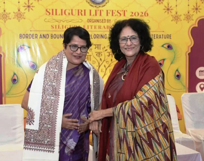 भाषाई विविधता का केंद्र बना सिलीगुड़ी साहित्य महोत्सव-2026