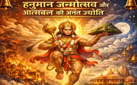 लंका से लेकर मन तक: हनुमान जन्मोत्सव और आत्मबल की अनंत ज्योति