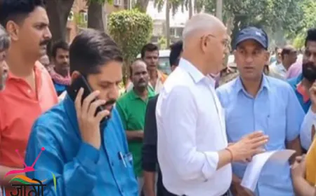 प्रयागराज के सुआट्स विश्वविद्यालय में वेतन संकट, शिक्षकों का 2 दिनों तक चला धरना