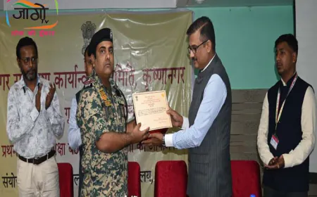 नराकास कृष्णानगर की प्रथम छमाही समीक्षा बैठक संपन्न, 69 विजेताओं को सम्मानित