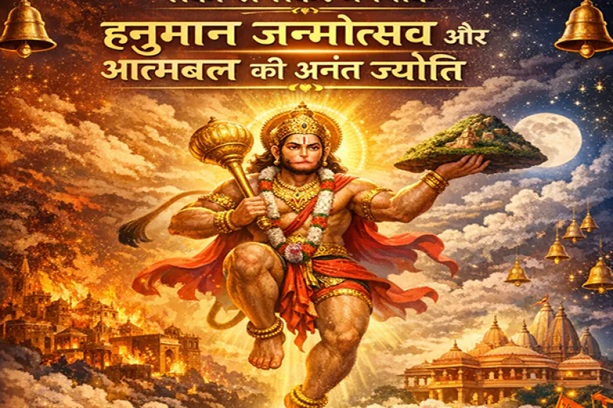 लंका से लेकर मन तक: हनुमान जन्मोत्सव और आत्मबल की अनंत ज्योति