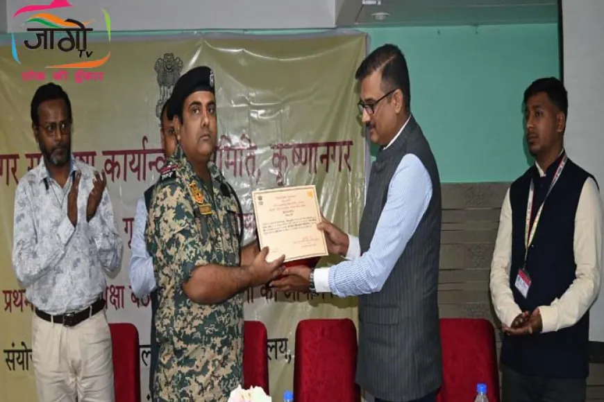 नराकास कृष्णानगर की प्रथम छमाही समीक्षा बैठक संपन्न, 69 विजेताओं को सम्मानित