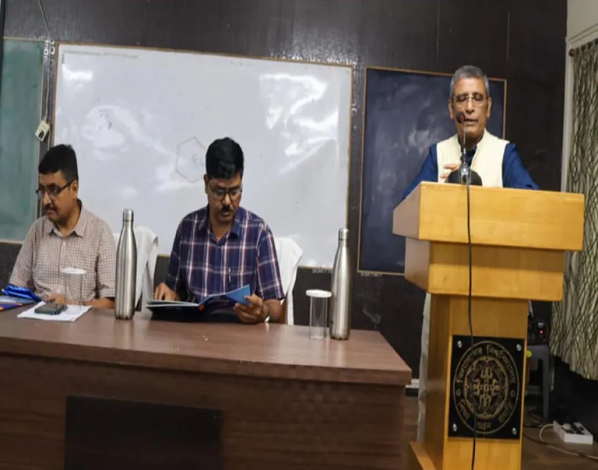 विद्यासागर विश्वविद्यालय न्यूजलेटर अंक-11 का विमोचन, कुलपति प्रो. दीपक कुमार कर ने किया लोकार्पण